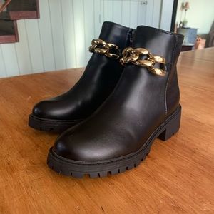 Nicole Miller Elle Boot with Chain